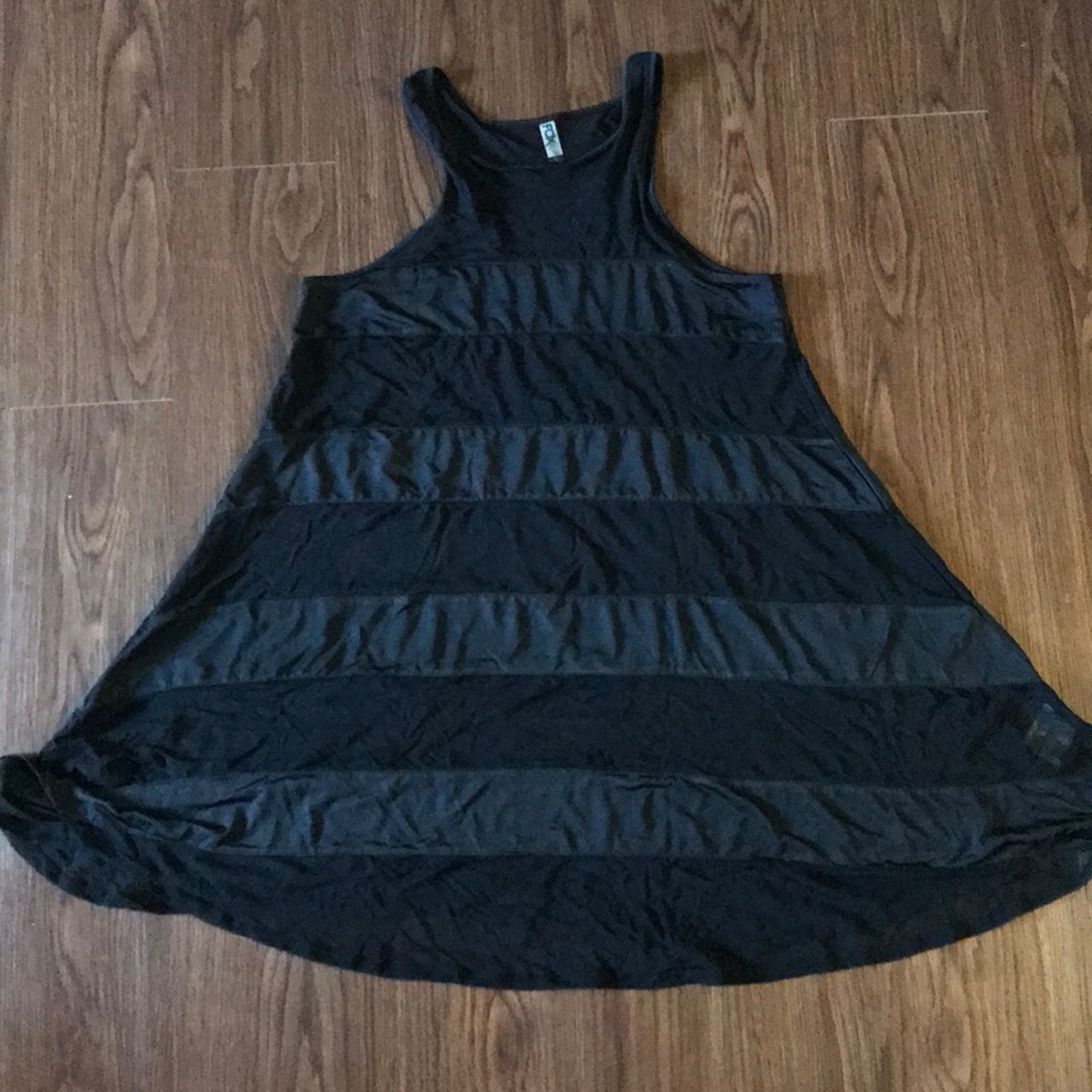 FOX Black Swimsuit Coverup - L